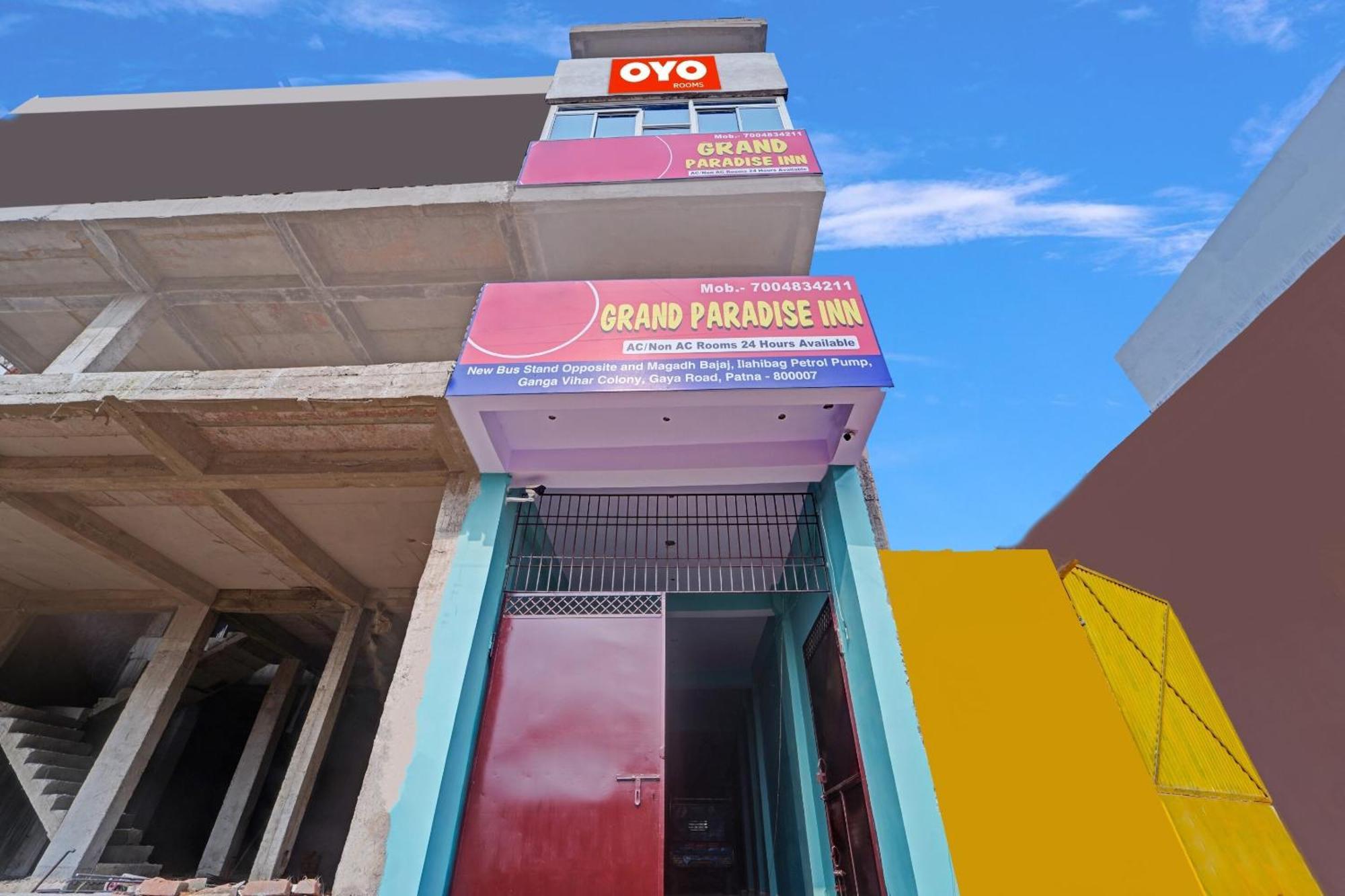 Hotel O Grand Paradise Inn & Banquet Hall Πάτνα Εξωτερικό φωτογραφία